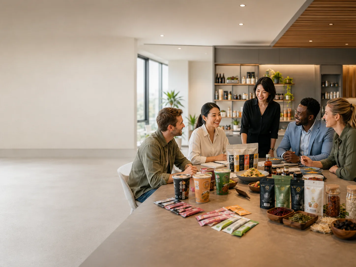 International product tasting and technical review session
